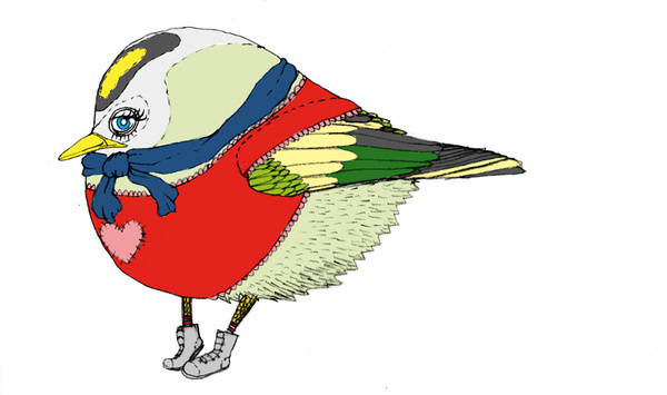 the birds #illustration #animal #bird
