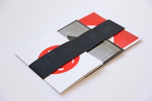 Motherbird » Recent Future #white #red #print #design #graphic #black #paper