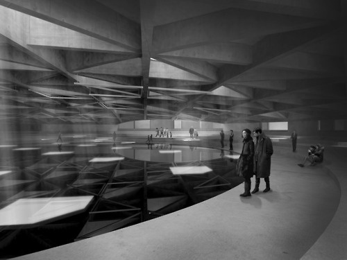 Scrapbook #installation #madrid #wilson #light #architecture #keir #dark #plaza #student
