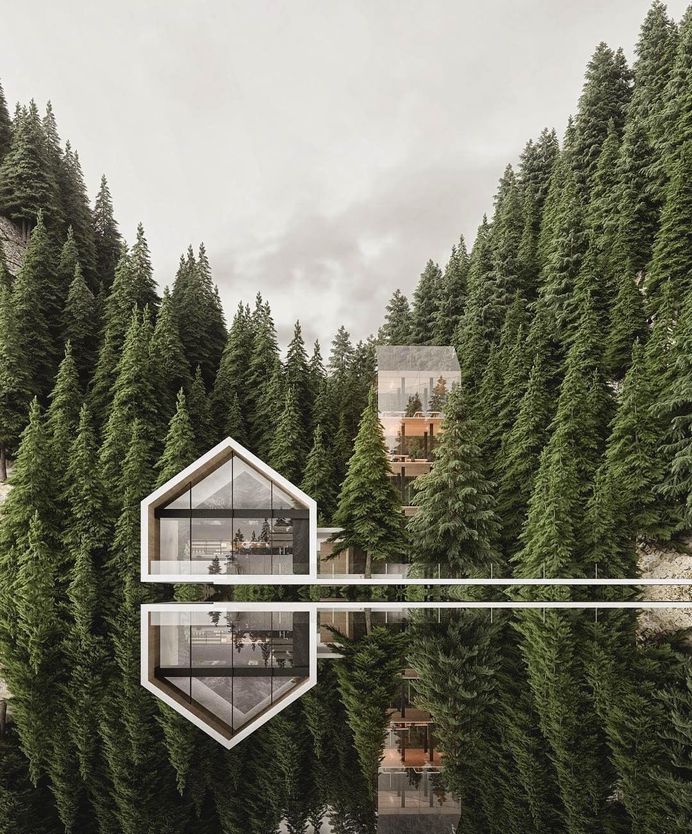 Hidden away in the mountains of Switzerland. cc: @alex_nerovnya