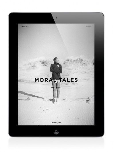 Letter to Jane Magazine: Moral Tales on the Behance Network #design #interface #app