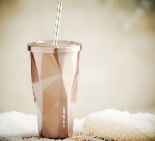 Rose Gold Stainless Steel Cold Cup #tech #flow #gadget #gift #ideas #cool