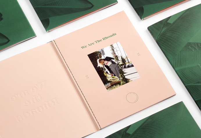 we are the rhoads magazine publishing editoral design graphic leaf green palm beautiful designer kati mindsparklemag designblog