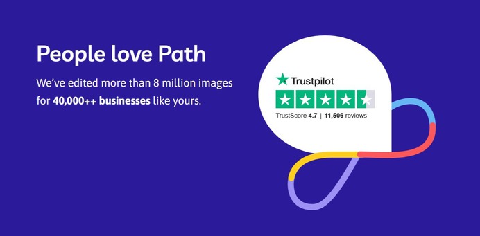 "Fast and efficient!!"
Thanks, Victoria 🙌

With 11K+ reviews and a 4.7/5 Trustpilot score, we're proud to help creatives thrive.

#PathEdits #Testimonial #Trustpilot
