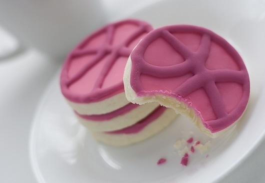 Dribbble Cookies (Explored) | Flickr - Photo Sharing! #dribbble #cookie #food