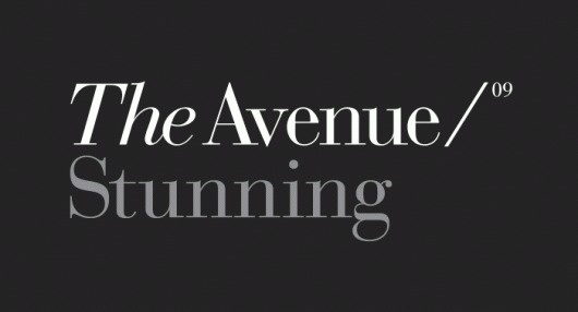 Bostock and Pollitt - design agency London - The Avenue #fashion #logo #identity