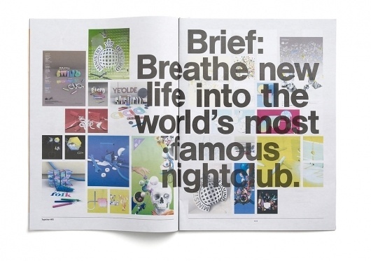 Studio Output – SI Special | September Industry #output #brochureware #studio