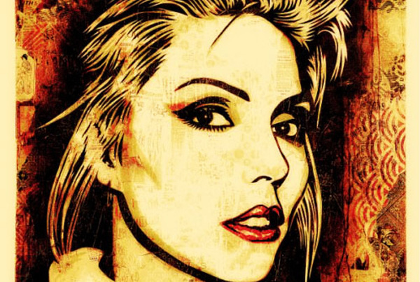 http://streetgiant.com/files/shepard_fairey_blondie_print.jpg #harry #portrairt #fairey #debbie #shepard