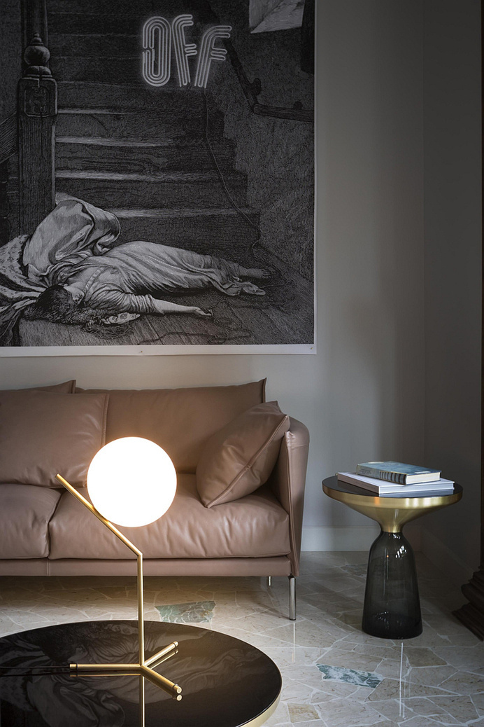 Life on Sundays #lights #leather #marble