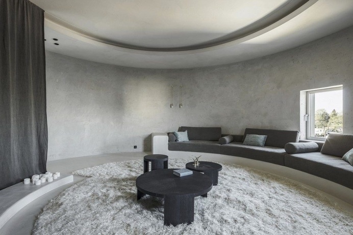 Silo Apartment in Antwerp by Arjaan De Feyter 3