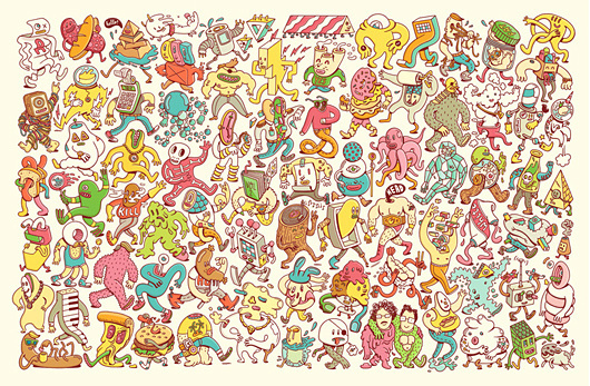 Illustrations by Brosmind | Inspiration Grid | Design Inspiration #illustration