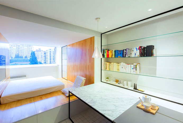 Compact Apartment in Shanghai - #decor, #interior, #home