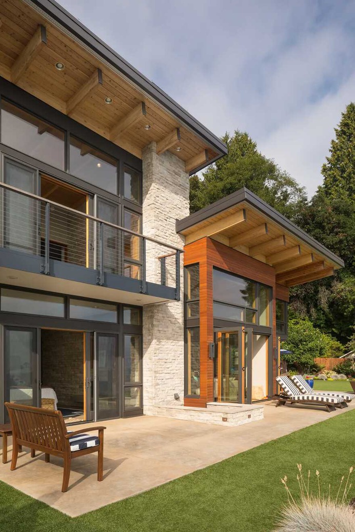 Seaview Escape House, Bainbridge Island Coates Design Architects