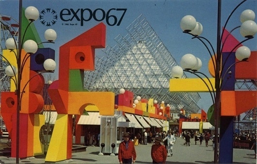 WANKEN - The Blog of Shelby White » Behind the Expo 67 Logo #expo #world #fair #1960s #pavilion #67