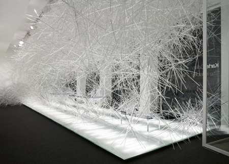 Snowflake by Tokujin Yoshioka for Kartell #tokujin #art #yoshioka #installation