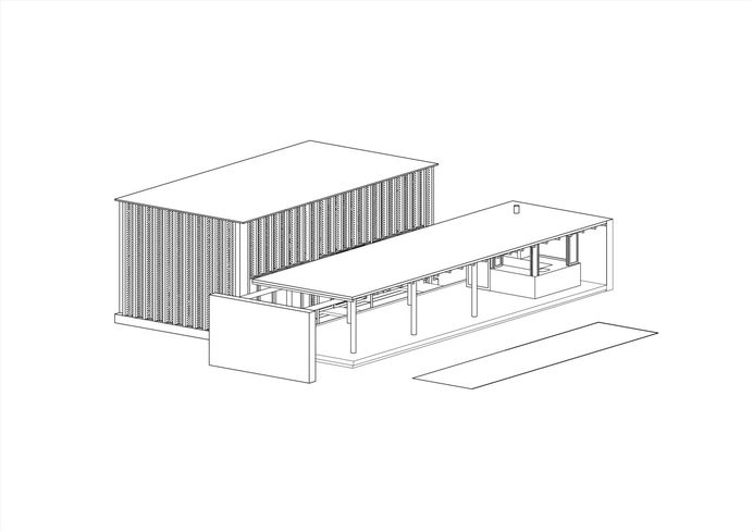 Bamboo House in Rural Brazil by Vilela Florez