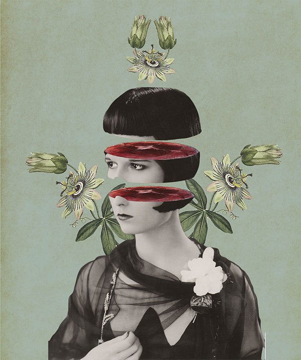 Julia Geiser #collage #illustration #vintage #design
