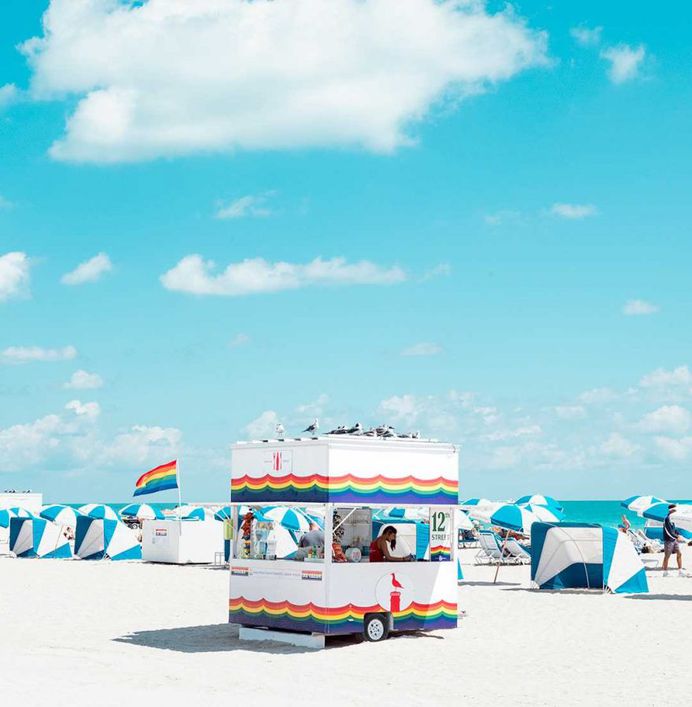Cabana: Minimalist and Bold Landscapes of Miami Beach by David Behar