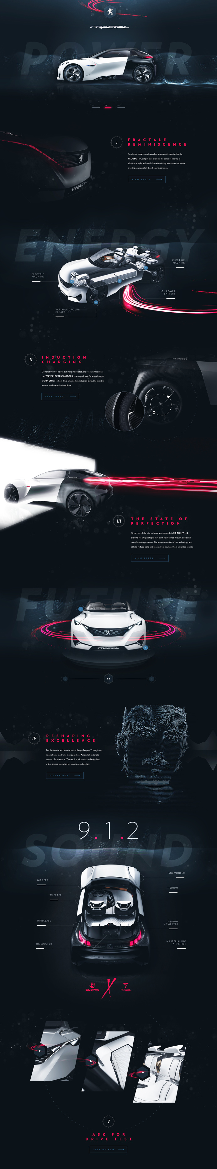 #website #digital #car #peugot