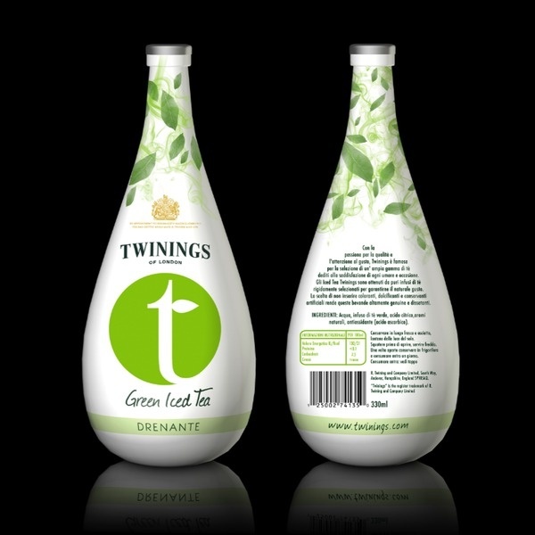 Twinings Iced T - Degree Project - Package Design #white #bottle #packaging #caselli #fresh #design #iced #twinings #tea #pack #anna #package
