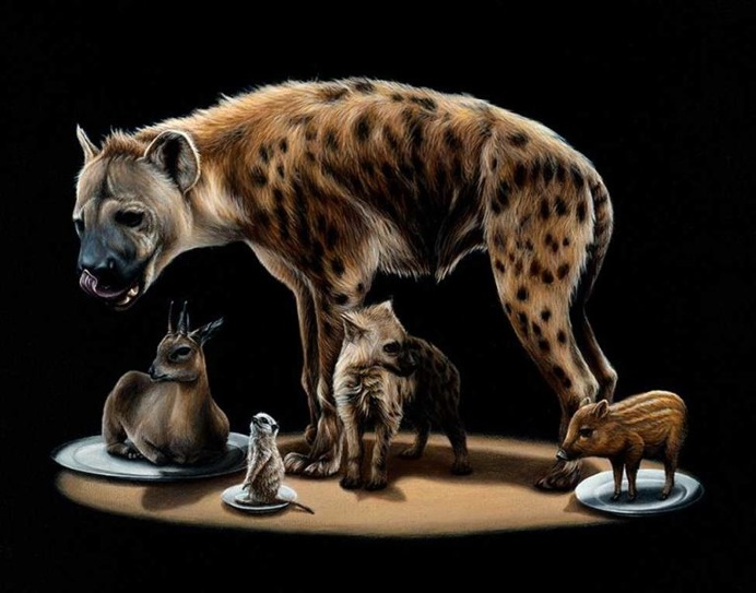Meticulous Paintings of Animals and Objects by Jacub Gagnon