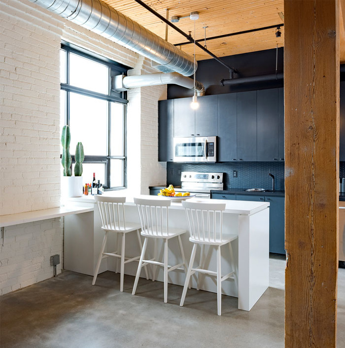 Great Idea to Arrange a Small Loft Apartment - InteriorZine