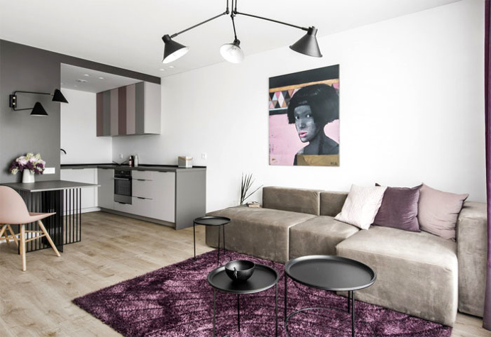 Best Home Decor Small Studio Apartment Images On Designspiration Small Studio Apartment With Feminine Design Interiorzine Decor Interior Home
