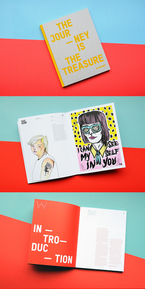 Image of The Journey Is The Treasure #design #graphic #publication