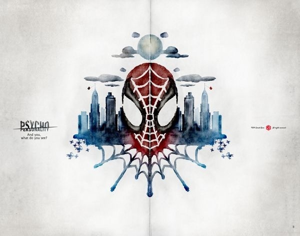 #PSYCHOPersonality by Gerald Bear, via Behance