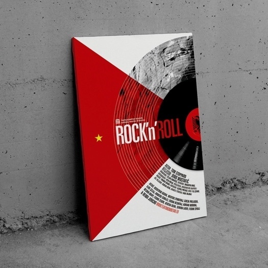 projectgraphics - typo/graphic posters #kosovo #theatre #prishtina #projectgraphics #poster #play #rocknroll