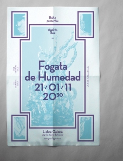 Buho Visual Identity on the Behance Network #print #poster #typography