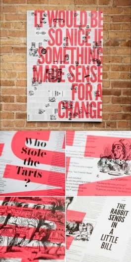 Design Work Life » Brandt Brinkerhoff & Katherine Walker: Storybook Posters #transparency #print #screen #etching #poster #typography