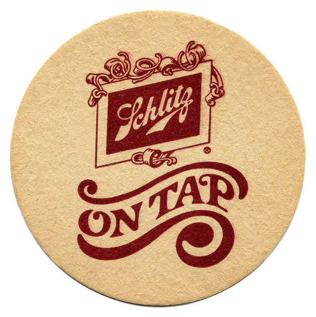 typography, beer