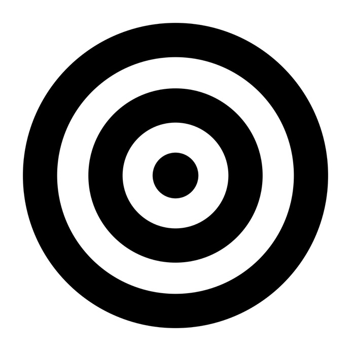 See more icon inspiration related to target, aim, sniper, dart board, shooting and weapons on Flaticon.