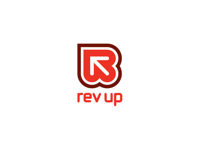 Design & Art Direction for Brands / John McHugh #up #identity #rev #arrow #logo