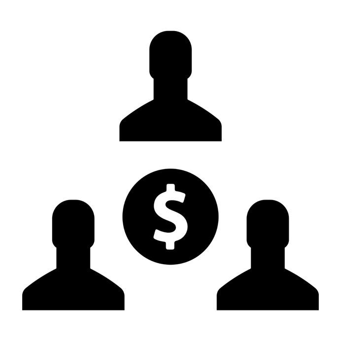 See more icon inspiration related to group, team, money, boss, coin, people, business, manager, hierarchical structure, networking and dollar symbol on Flaticon.