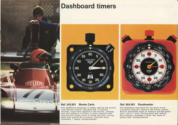 Heuer Catalog #retro #stopwatches #heuer