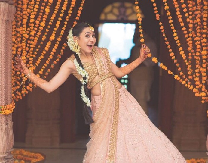 Spellbinding Belted Lehengas for Brides and Bridesmaids