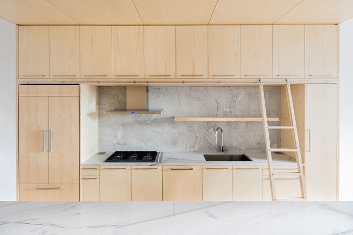 Wayne Street Row House by Jeff Jordan Architects