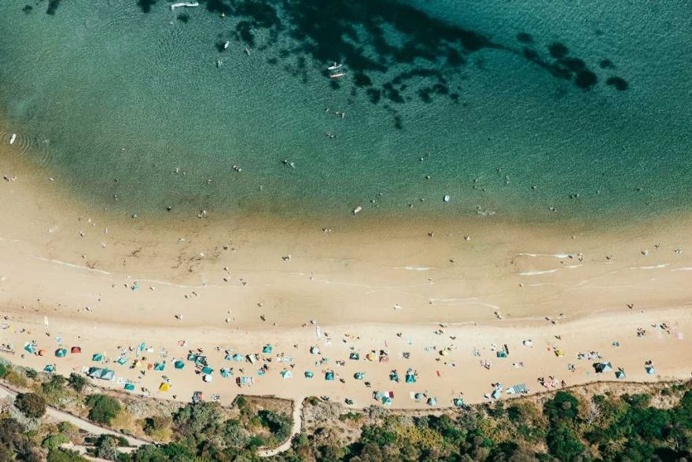 Beach Above: Aerial Photography of Australian Beaches by Kate Ballis