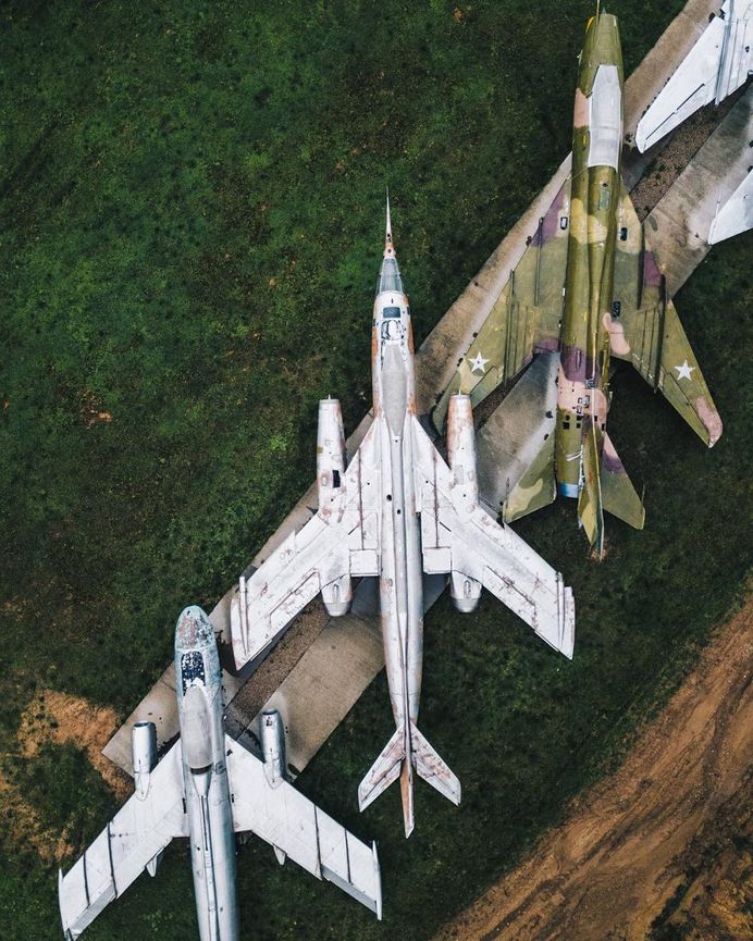 Strange and Surreal Abandoned Places of Russia From Above