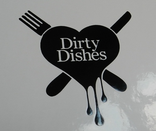 Leslie & Denise's Picnic - Saucy Ceramic Plate by Dirty Dishes | Dirty Dishes #logo #dishes #dirty