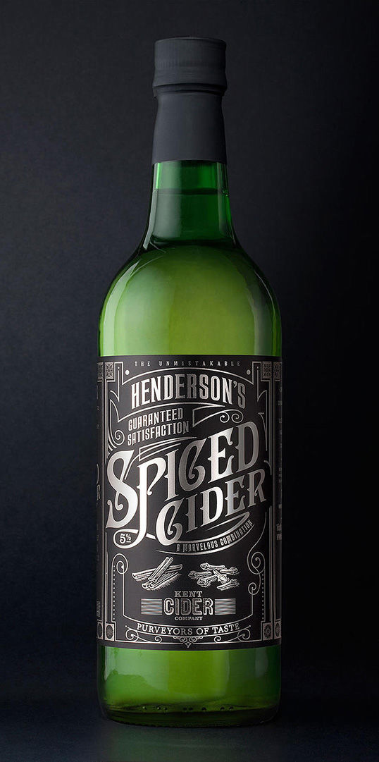 Calligraphy Cider Packaging : cider packaging