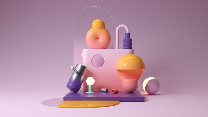Colorful 3D Nooks - Mindsparkle Mag Colorful 3D Nooks is an exploration of shape, color and composition designed by Santi Zoraidez. #logo #packaging #identity #branding #design #color #photography #graphic #design #gallery #blog #project #mindsparkle #mag #beautiful #portfolio #designer