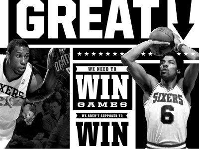Dribbble - All I do is Win. by Michael Smith #sixers #basketball