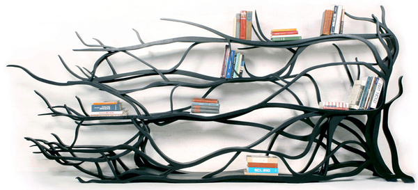 CJWHO ™ (sebastian errazuriz | metamorphosis chilean born,...) #crafts #design #books #wood #furniture #art #bookshelf