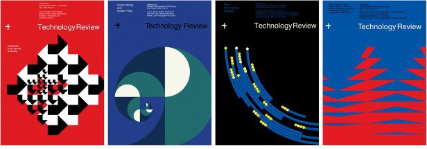 Technology Review covers from the 1960s