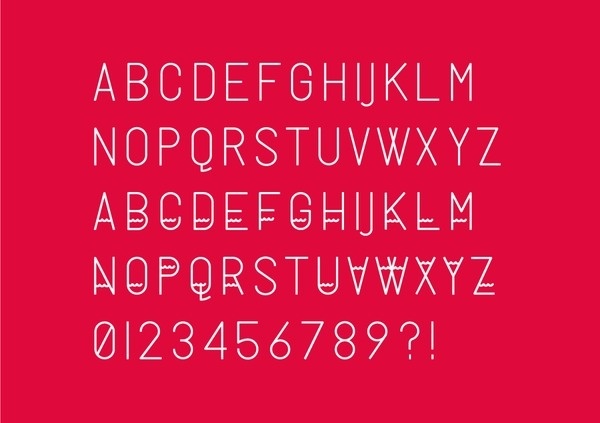 Milano Typeface Marco Oggian #ypeface #poster #helvetica #ont #ypo