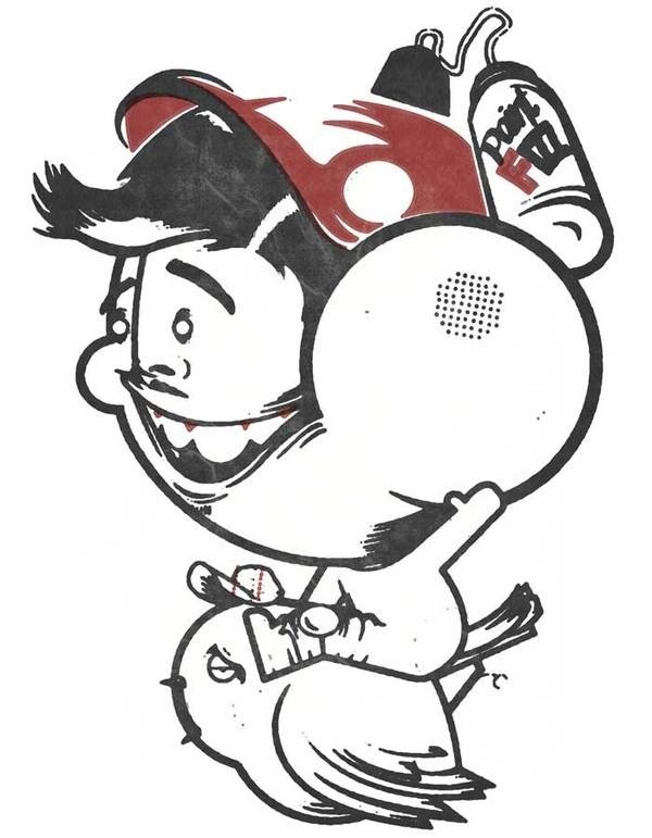 Conzo Throb #screen #illustration #print #doodle