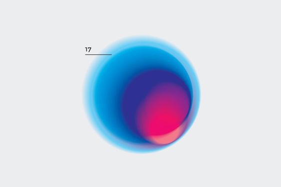 Vibrant gradient blurs by Polar Vectors on @creativemarket